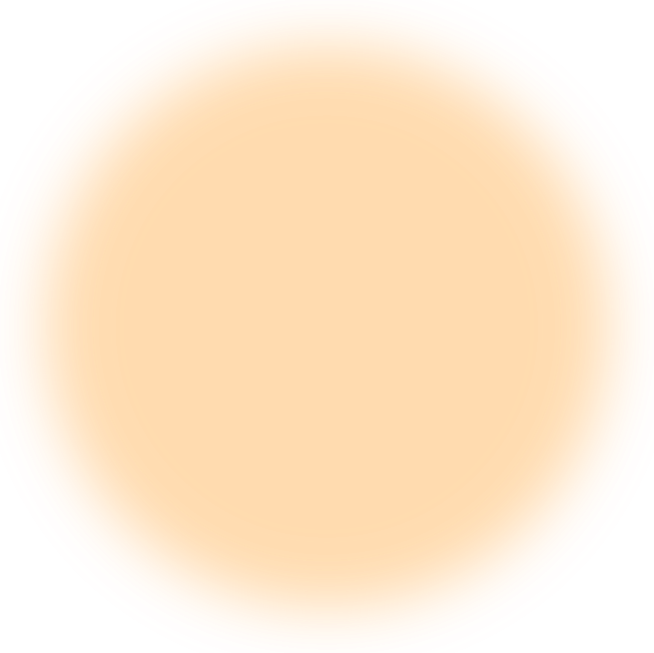 orange circle blur shadow